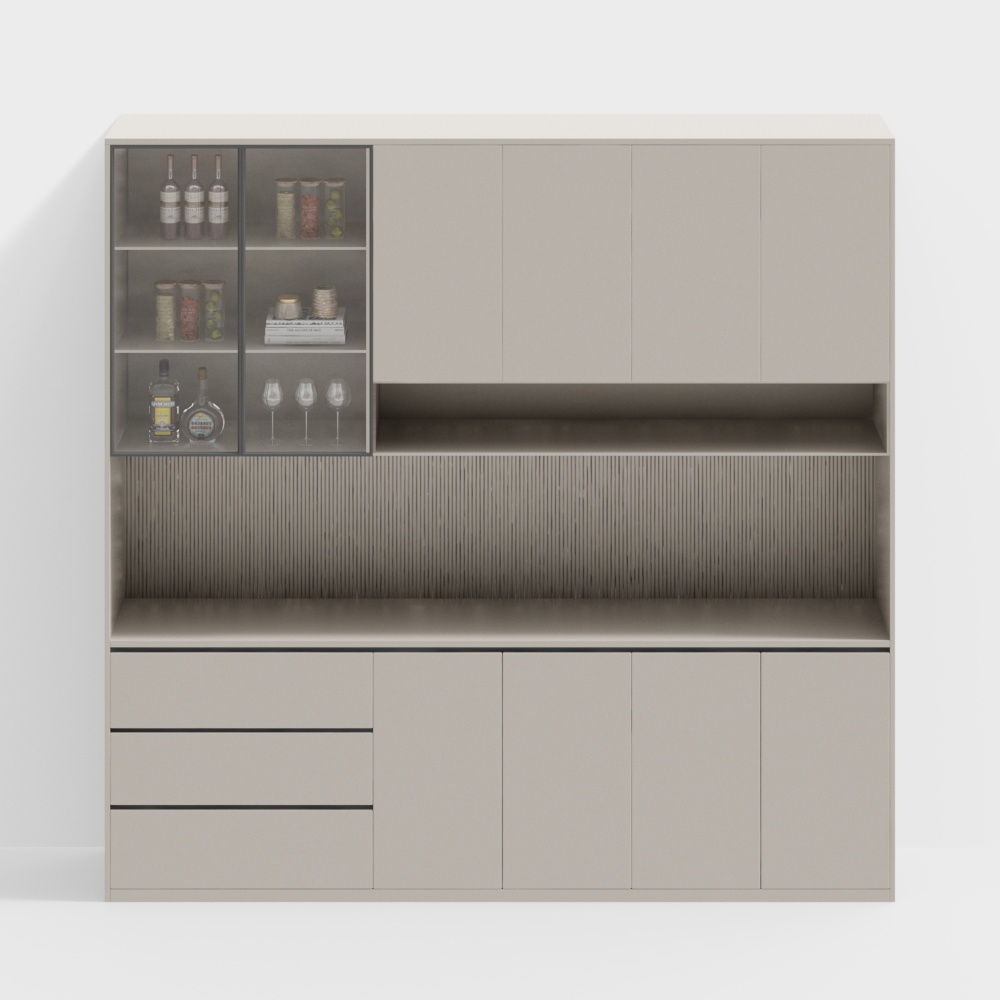 ตู้ไซด์บอร์ดสมัยใหม่