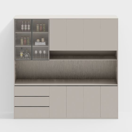 ตู้ไซด์บอร์ดสมัยใหม่