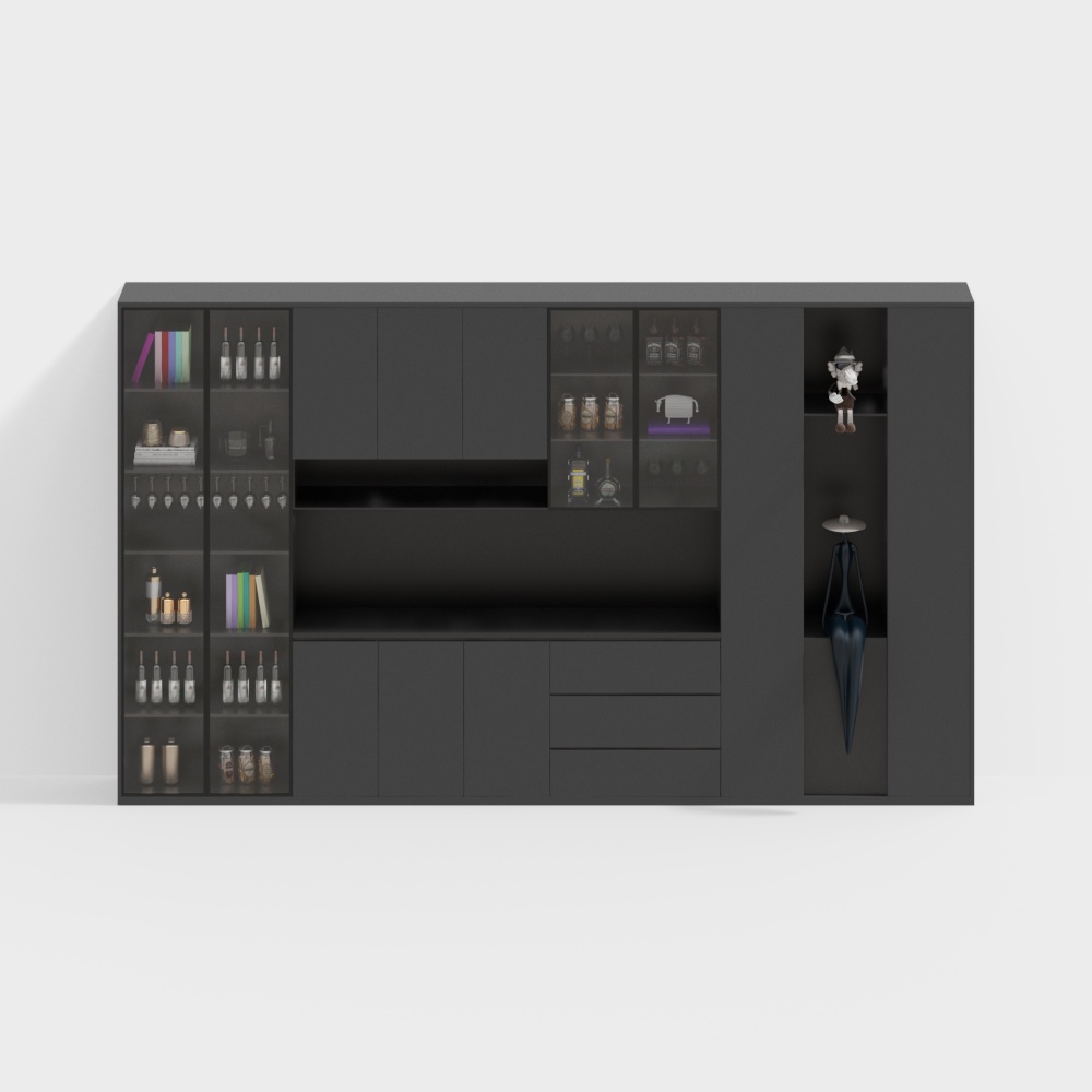 Modern side cabinets