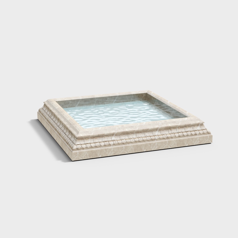 European classical landscape pool - Fountain water feature 5