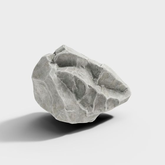 Paysage de jardin chinois moderne Pièce 4- Pierre