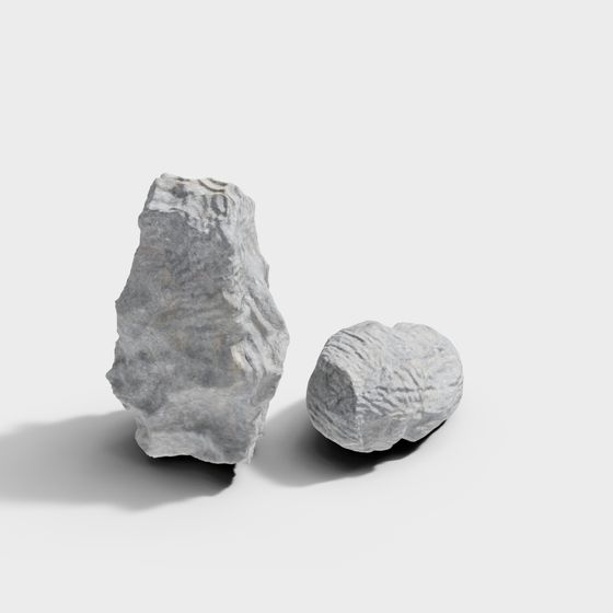 Natural Stones 3D model for Designers and Developers