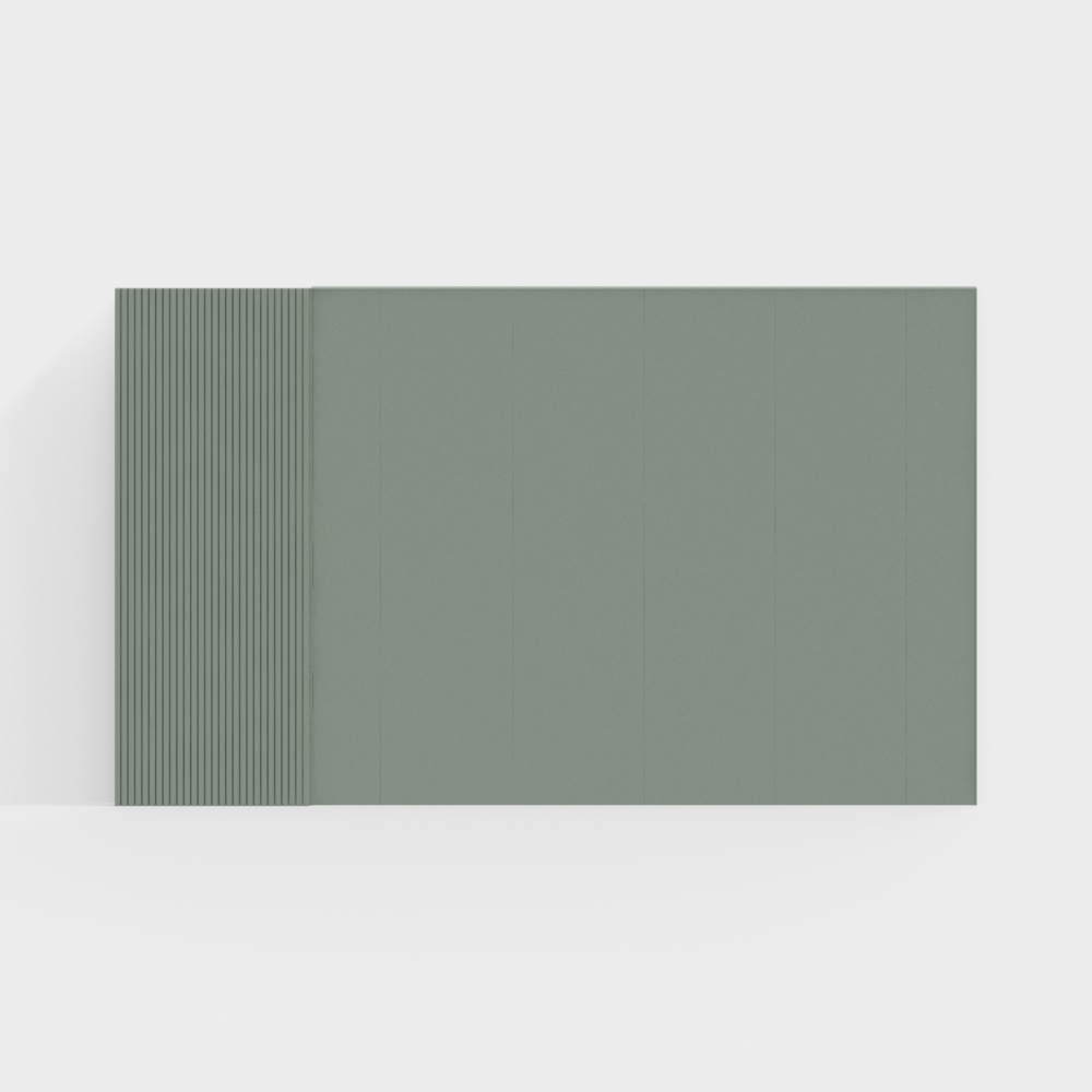 Modern times modern simple small fresh minimalist living room sofa background wall panel