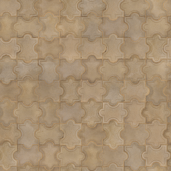 Elegant Floor Tile 3D Model in Beige