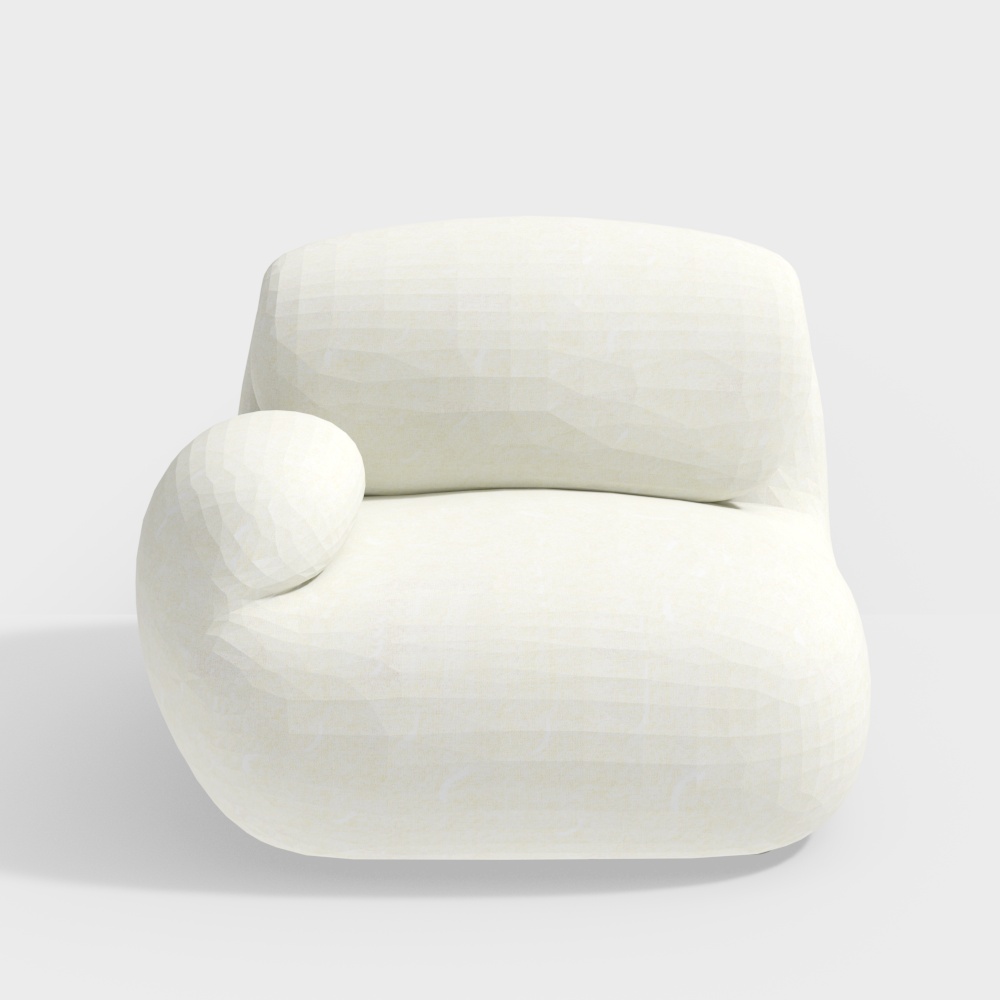 Одноместный диван Luva с правой подлокотником