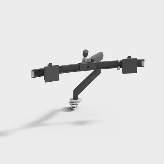 Modern Monitor Arm 3D model for Futuristic Designs