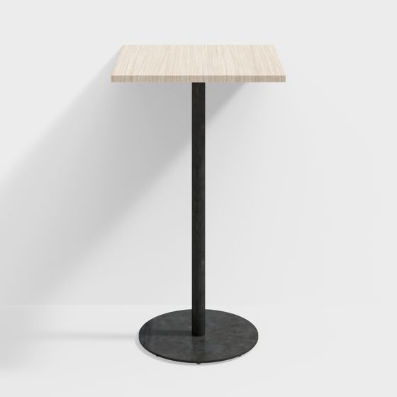 City Corner Bar Table 3D model for Modern Interiors