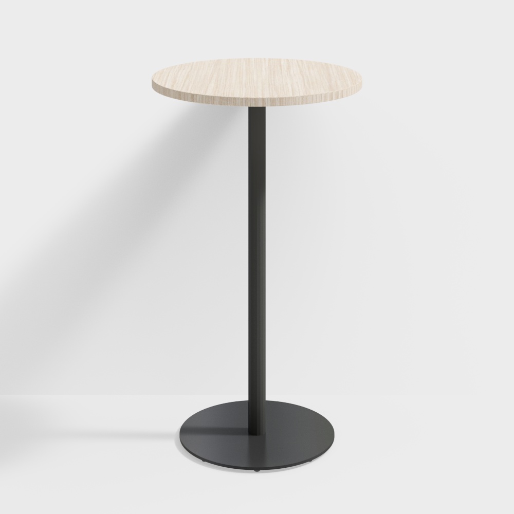 Tier Bar Height Table Round