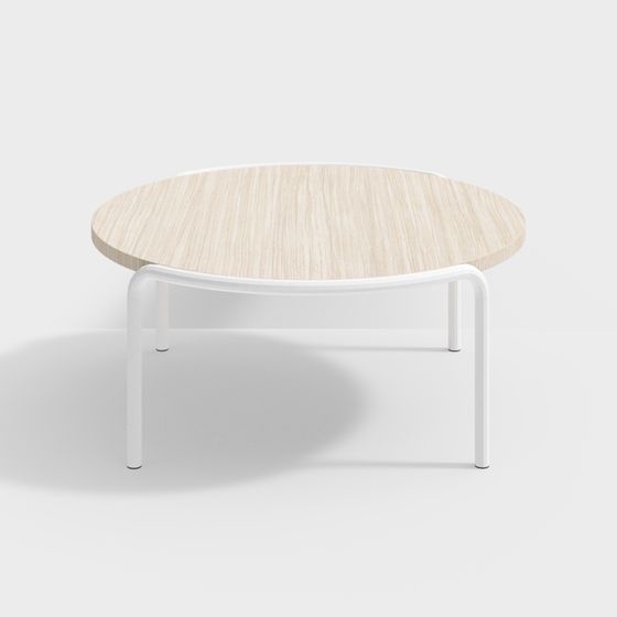 Stylish Round Table 3D model for Modern Interiors