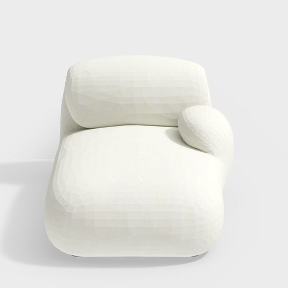 Streamlined Sofa 3D model