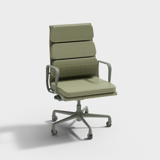 Modern Minimalist Office Chair 3D model