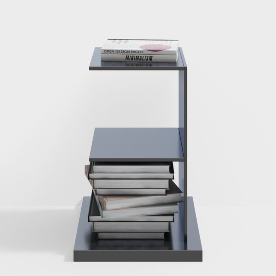 현대적인 작은 책장