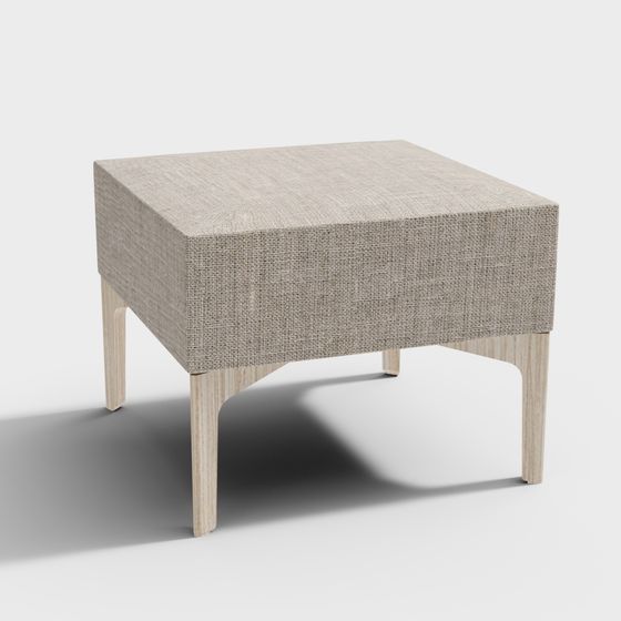 Urban Cube Ottoman 3D model