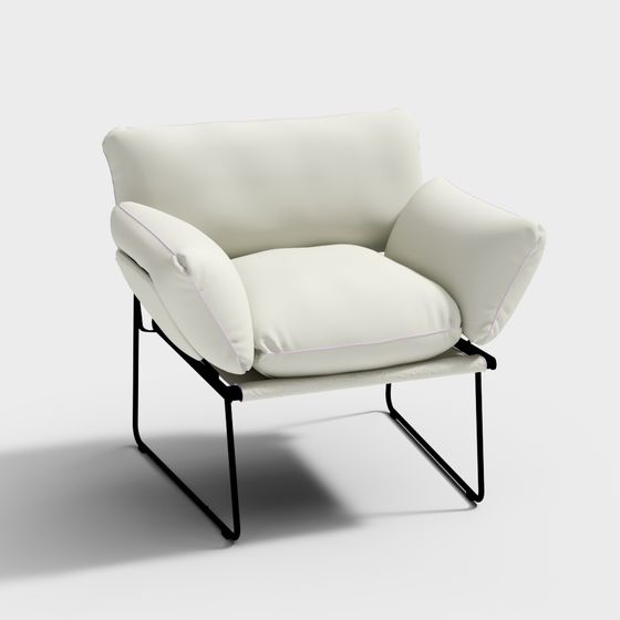 Cloud Sofa 3D model - Modern Minimalist Design