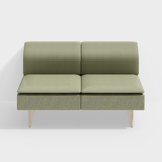 Urban Comfort Sofa 3D model