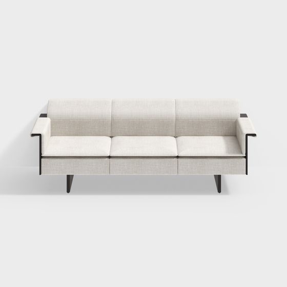 Urban Comfort Sofa 3D Model for Modern Spaces