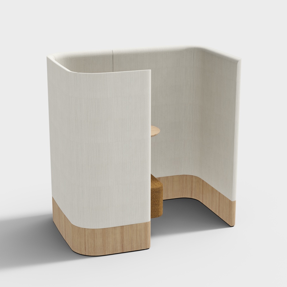 Pullman Chair Pod Plinth Base Screen and Tablet Le