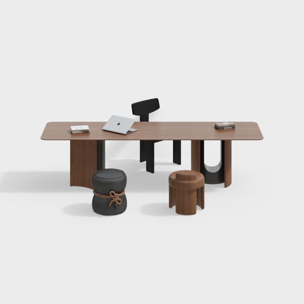 Modern table and chair combination