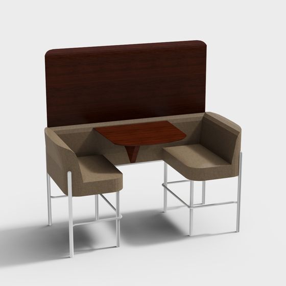 Urban Corner Coffee Table 3D model