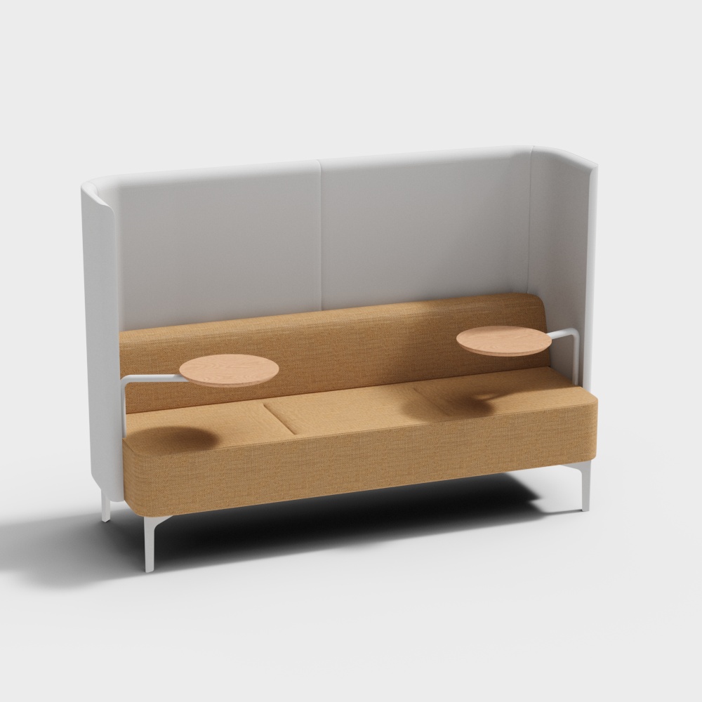 โซฟา Pullman 3 ที่นั่งแท็บเล็ตซ้ายและขวา