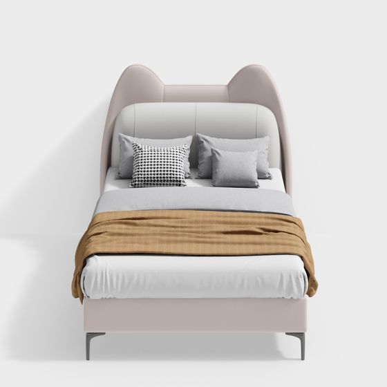 Cat Ear Bed 3D model