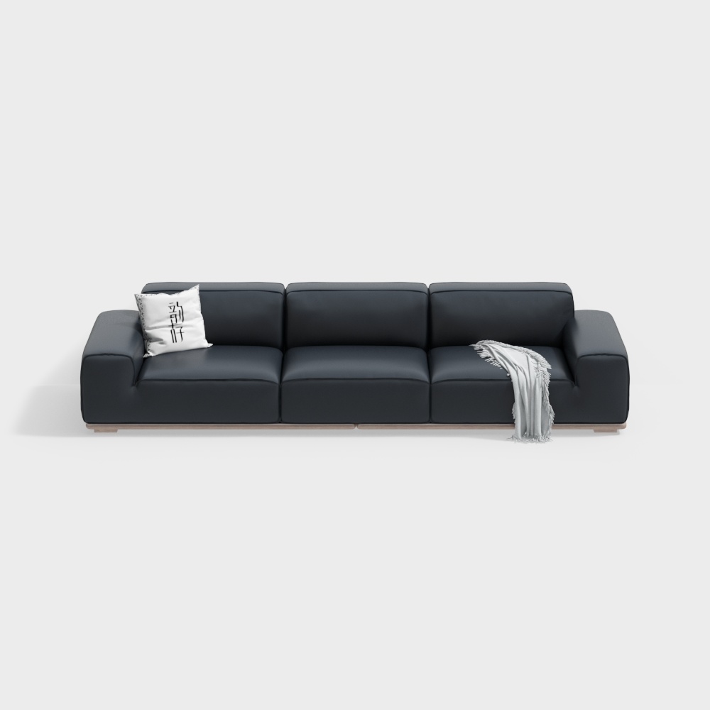 Sofa Bò Đen Lớn 2