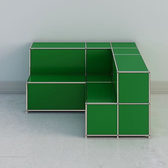 Modular Storage Cabinet 3D model