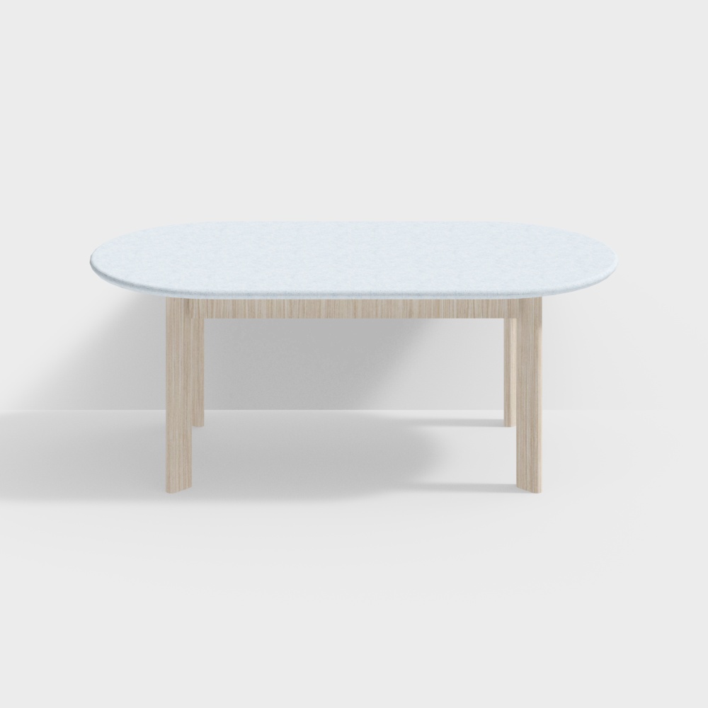 Knoll D'Urso Racetrack Table