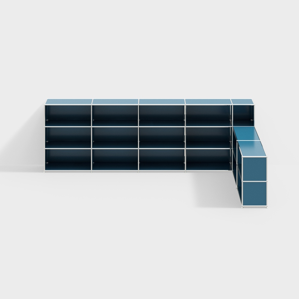 USM Haller reception desk L shape