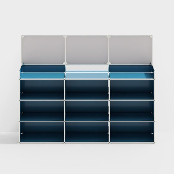 USM Haller Empfangstresen mit Sicherheitsabstand