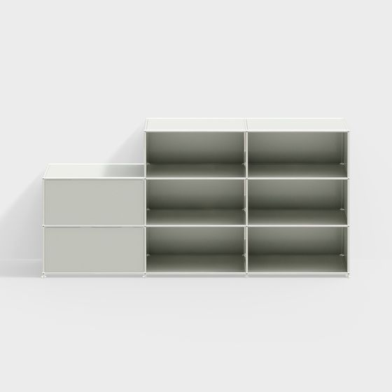 Comptoir de réception USM Haller 2286x386 1090-740 mm