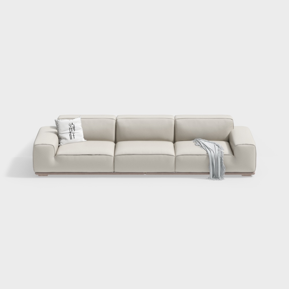 Sofa Bò Trắng Lớn