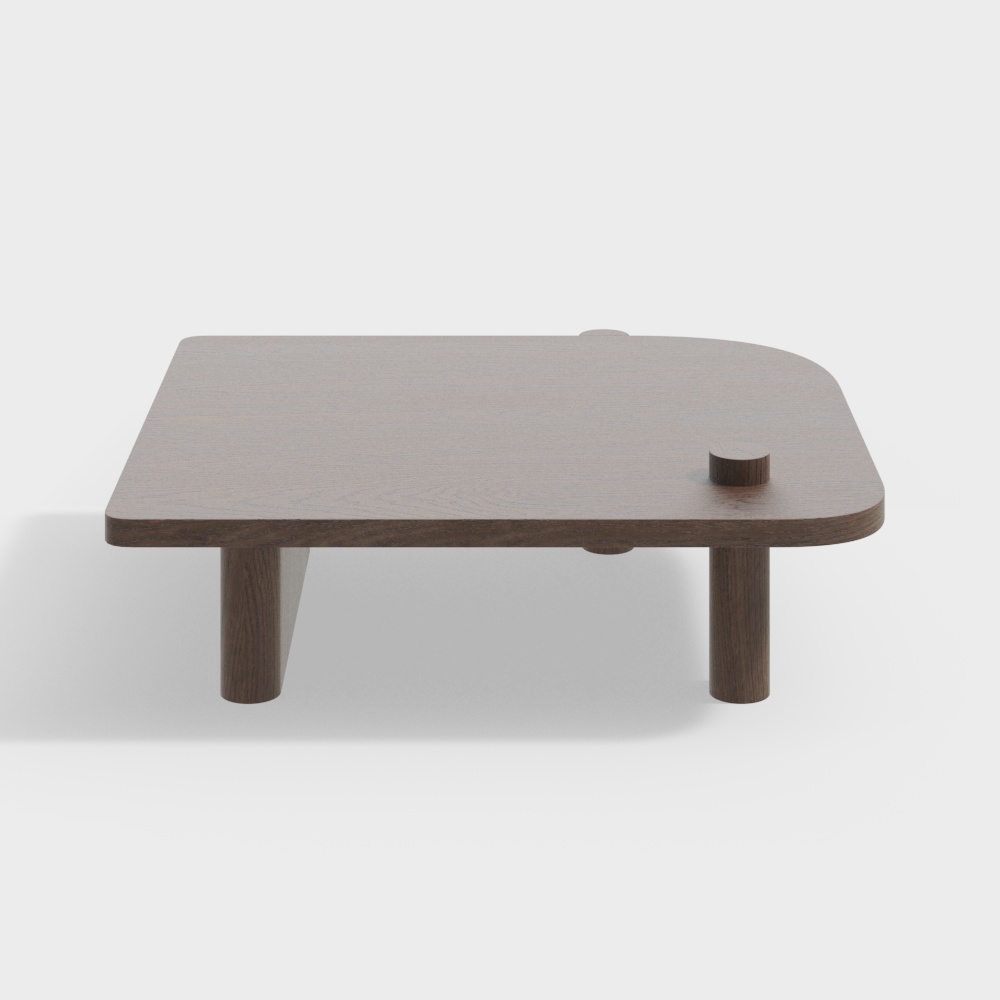 Solid wood end table  wx