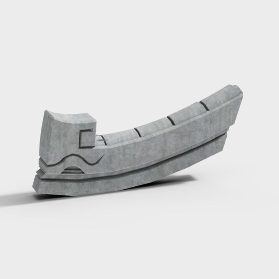 Castle Corner 3D Model for Designers and Developers