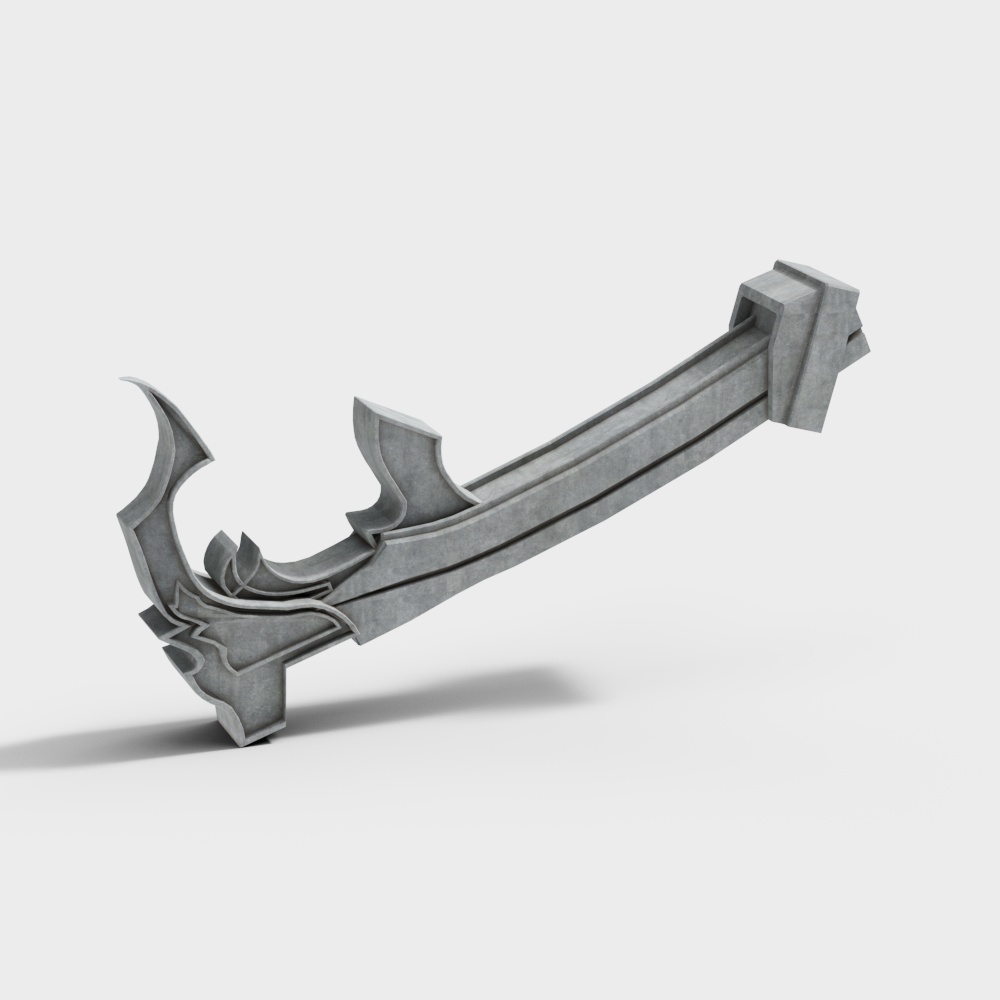 Mysterious Phantom Blade 3D model
