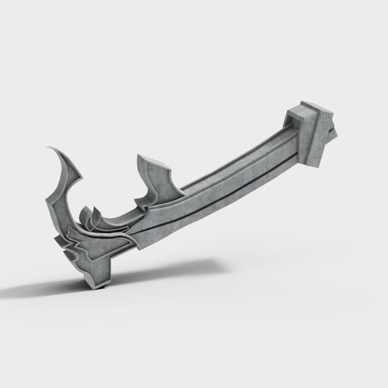 Mysterious Phantom Blade 3D model