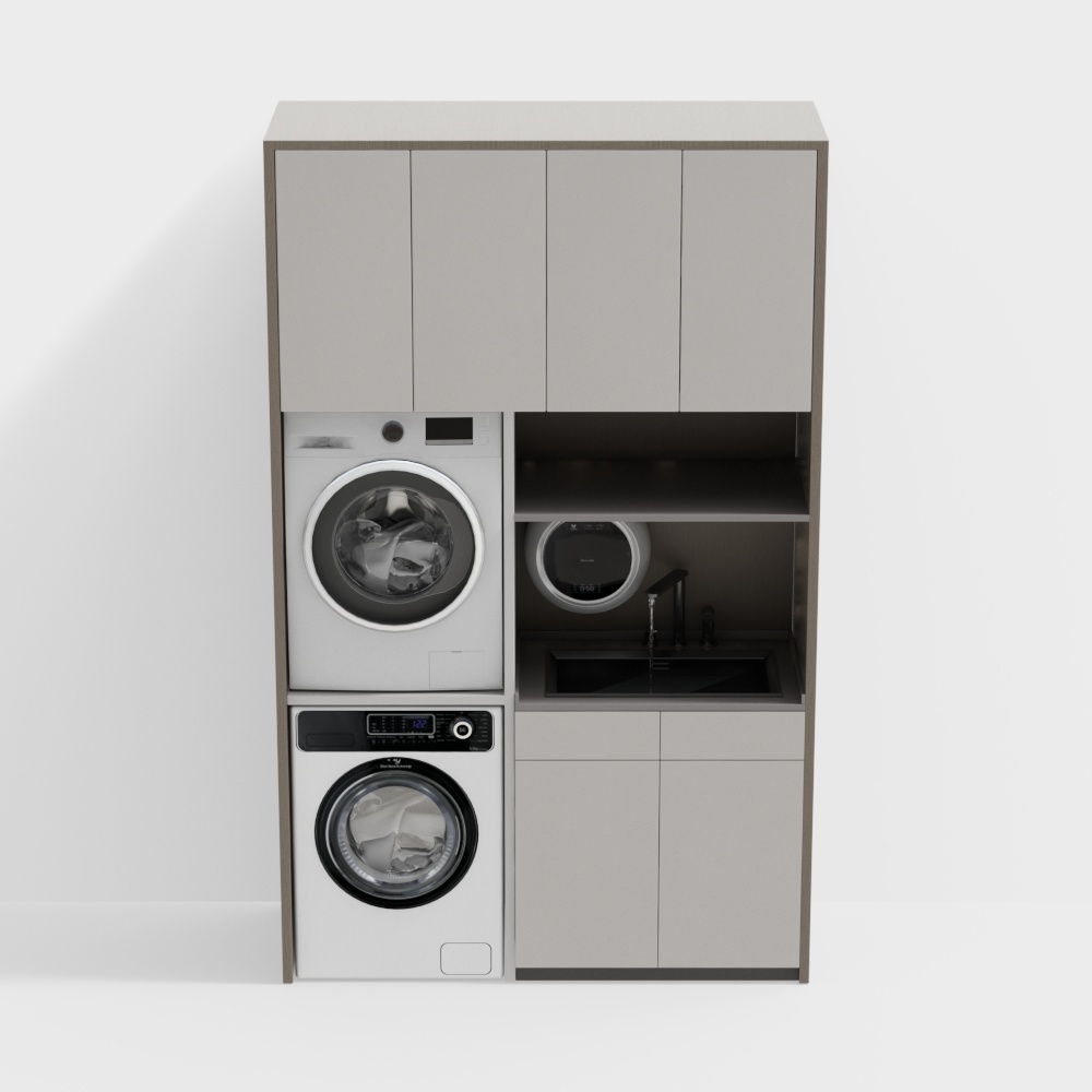 Modern balcony cabinet