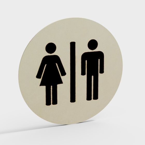 Expressive Gender Symbol 3D model