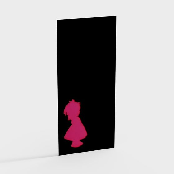 Mysterious Silhouette 3D model for Creative Projects