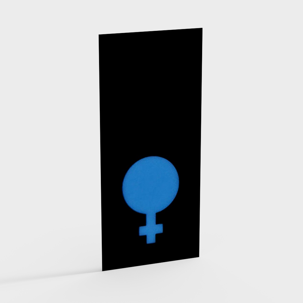 バスルームのサイン