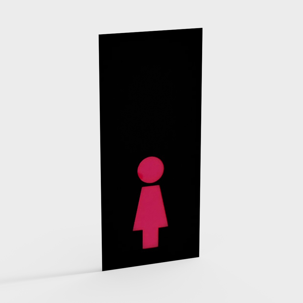 bathroom sign
