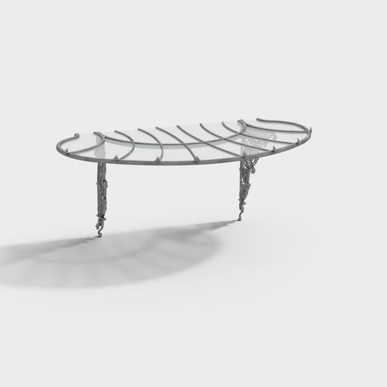 Crystal Wings Coffee Table 3D model