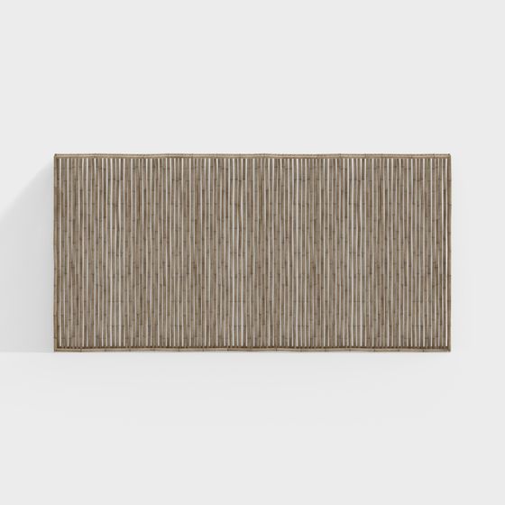 Trang trí tường bằng tre Đơn Giản