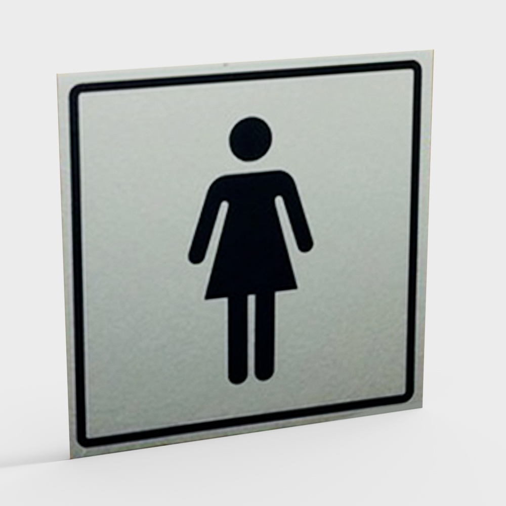 bathroom sign