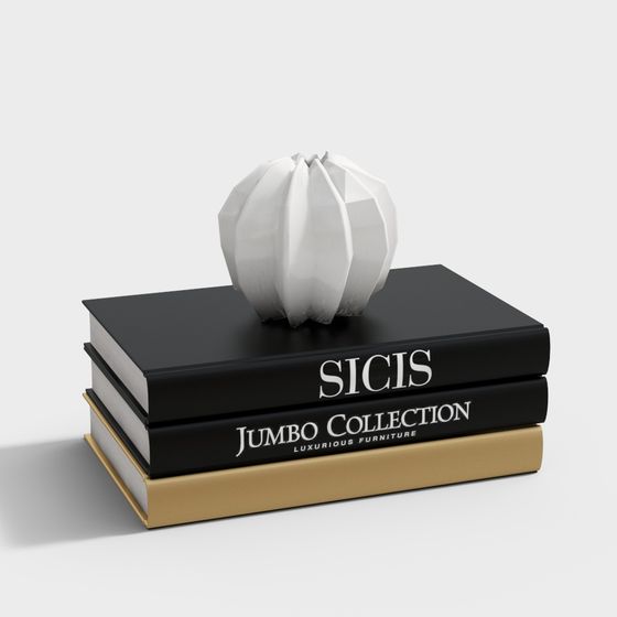 Black Decoration 3D Model for Unique Designs