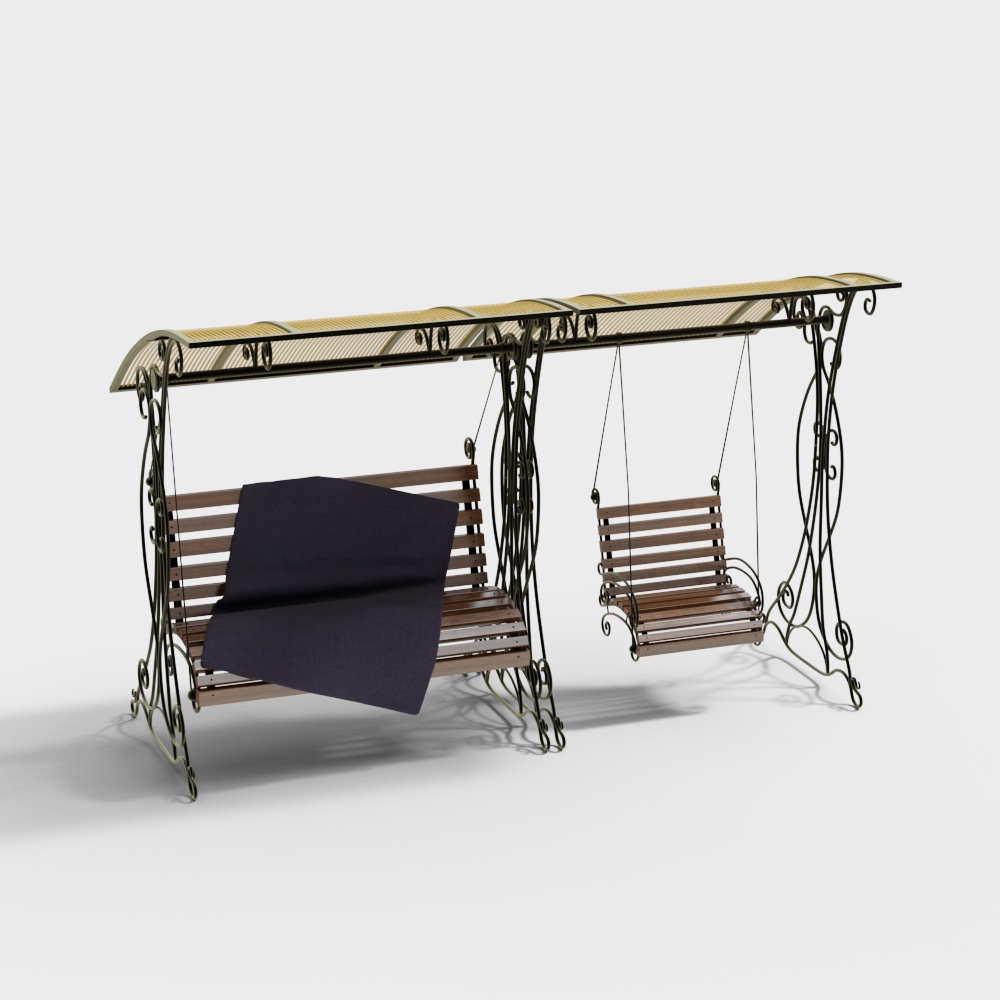 실외 그네 의자