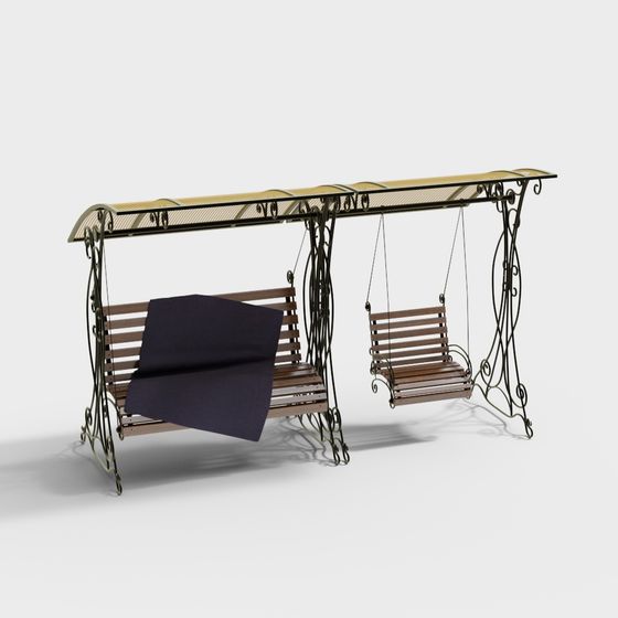 실외 그네 의자