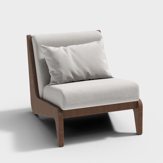 Cozy Corner Chair 3D model