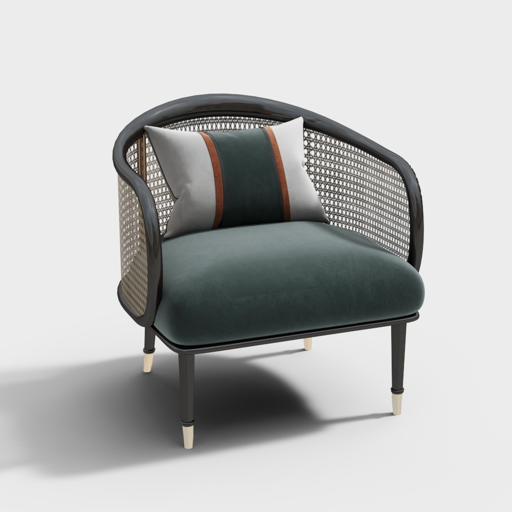 New Chinese single chair