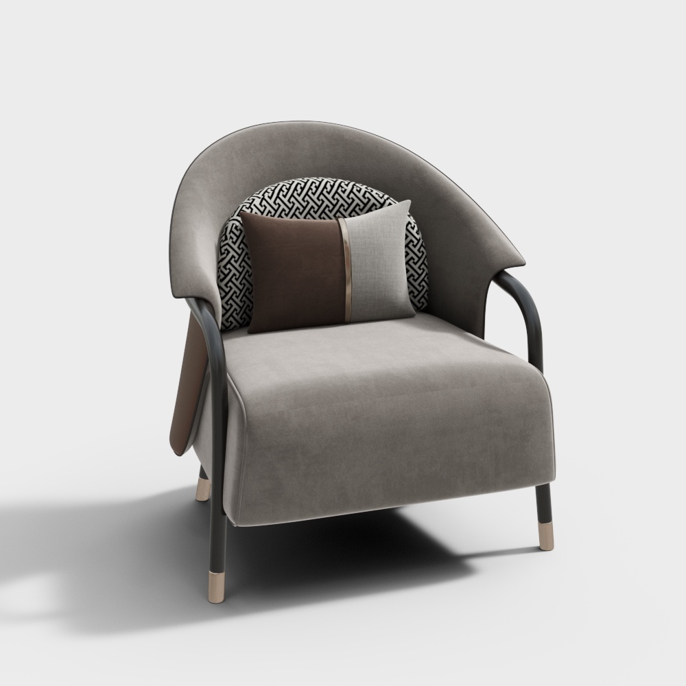 Новый одноместный стул в китайском стиле.